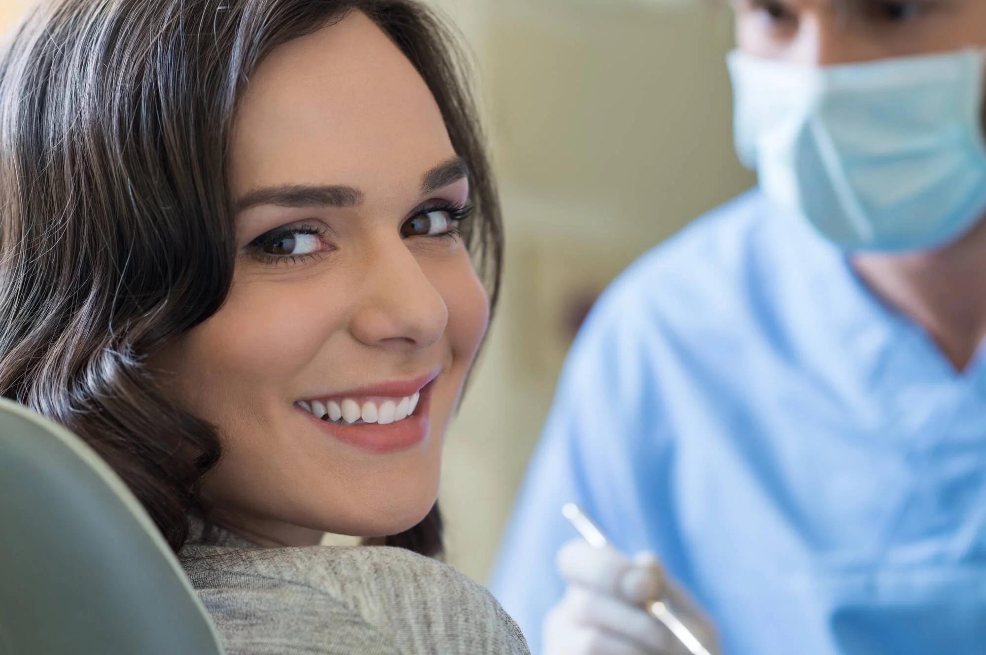 woman at the Dentist in Montgomery